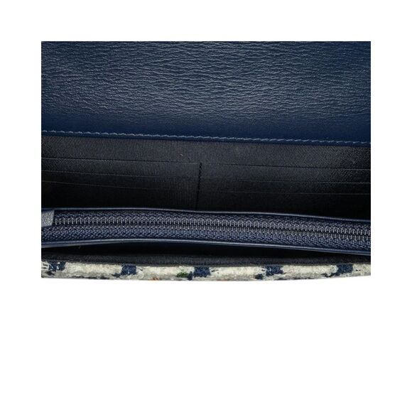 Pre Loved Chanel Tweed 19 Wallet On Chain Women Blue Satchel - Picture 5 of 8